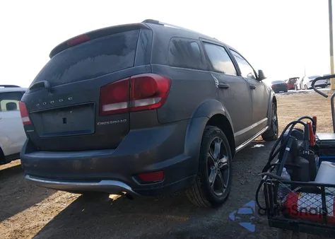 2015 Dodge Journey Crossroad from USA, damaged, VIN 3C4PDCGB7FT511518